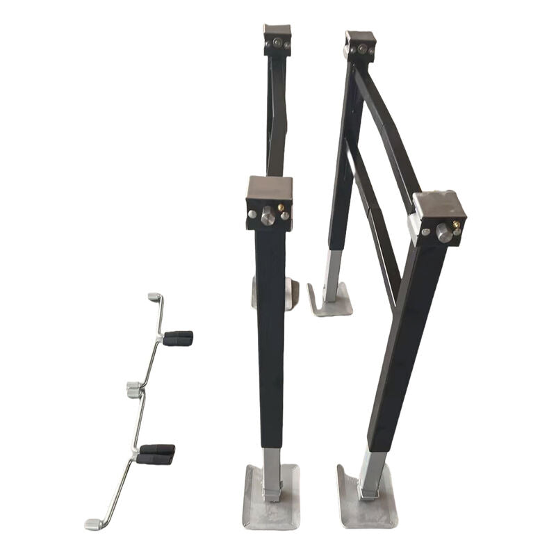 4 Pcs Heavy Duty Lift Off Jack Off Legs Adjustable Fit For Caravan Canopy