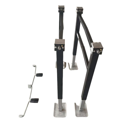 4 Pcs Heavy Duty Lift Off Jack Off Legs Adjustable Fit For Caravan Canopy