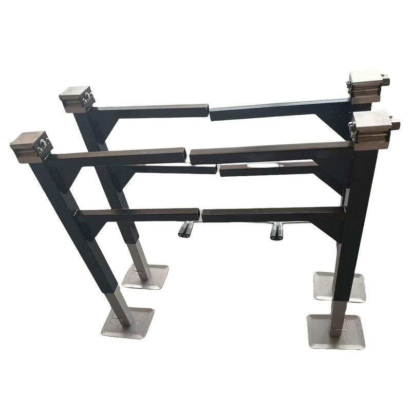 4 Pcs Heavy Duty Lift Off Jack Off Legs Adjustable Fit For Caravan Canopy