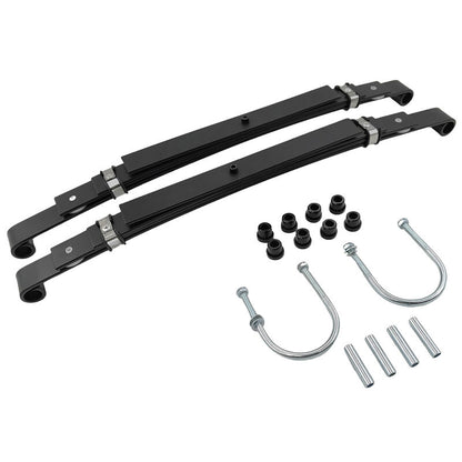 4-Leaf Golf Cart Rear Leaf Spring Kit Fit For Club Car Precedent Gas & Electric 2004-ON