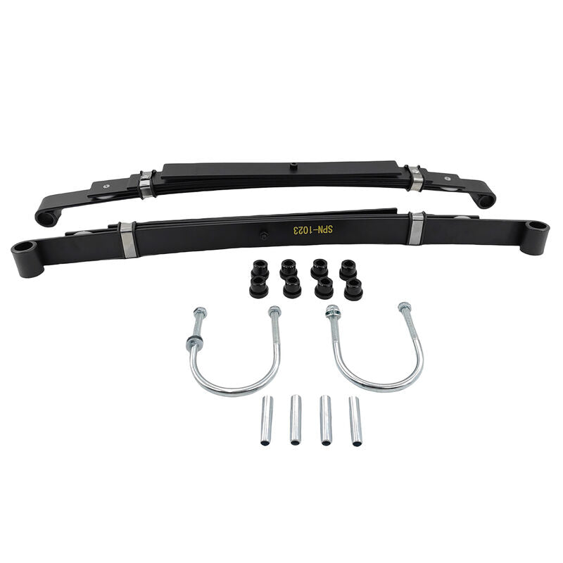 4-Leaf Golf Cart Rear Leaf Spring Kit Fit For Club Car Precedent Gas & Electric 2004-ON