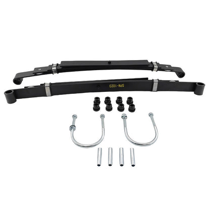 4-Leaf Golf Cart Rear Leaf Spring Kit Fit For Club Car Precedent Gas & Electric 2004-ON