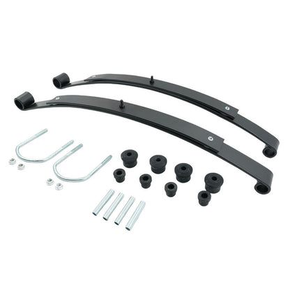 Golf Cart 2-Leaf Rear Leaf Springs Set With Bushing Kit Fit For EZGO RXV 2008-ON