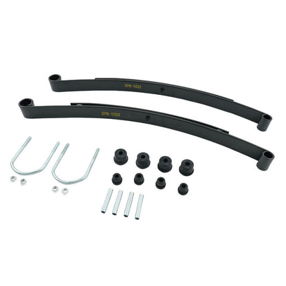 Golf Cart 2-Leaf Rear Leaf Springs Set With Bushing Kit Fit For EZGO RXV 2008-ON