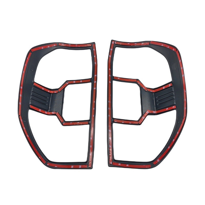 Matte Black Headlight & Tail Light Trim Covers Fit For LDV T60 2017-2021