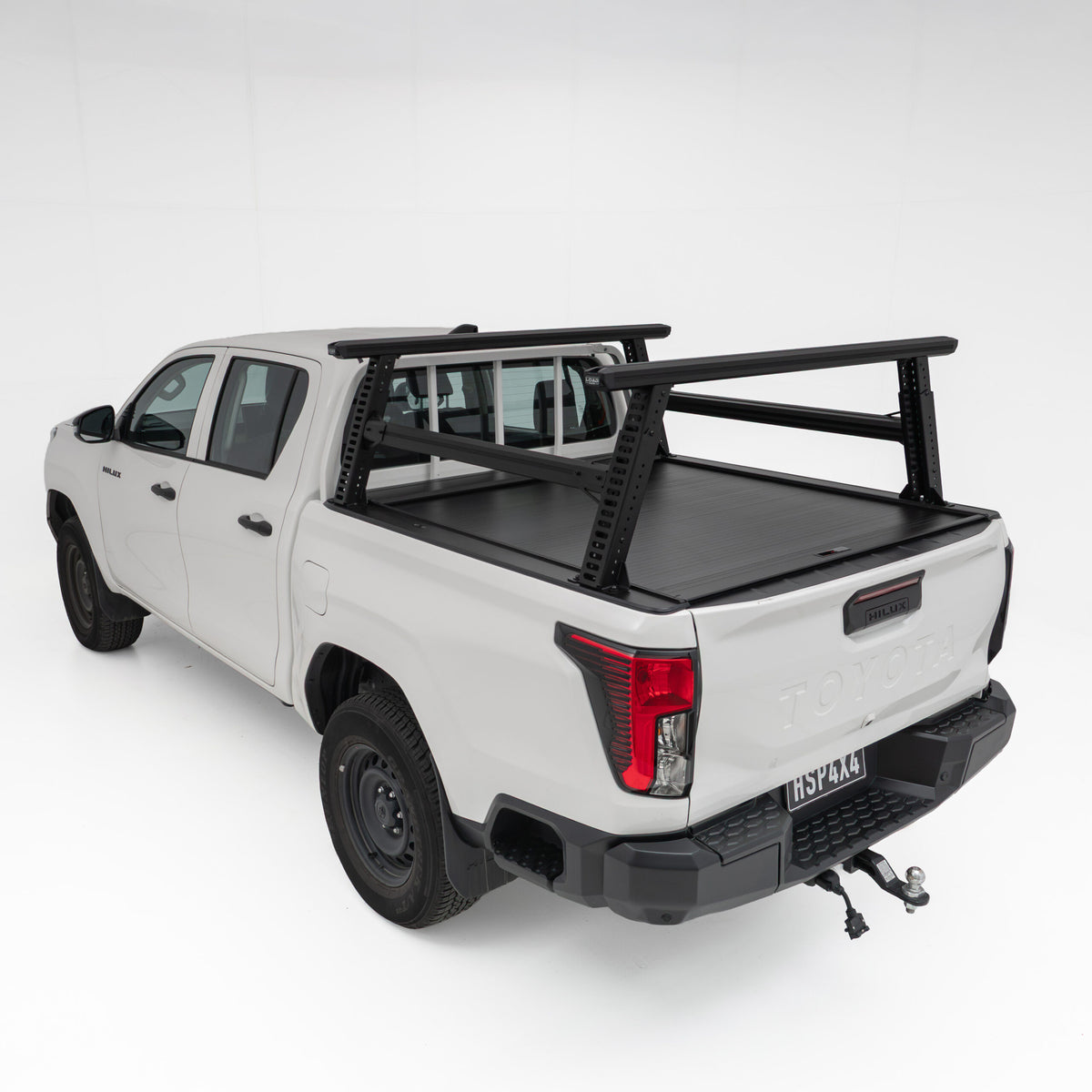 HSP Load Rack Pro Ladder Rack suits Toyota Hilux 2026+ Suits Roll R Cover S3.5 - Full set (Front & Rear Legs + Joiner Bar)