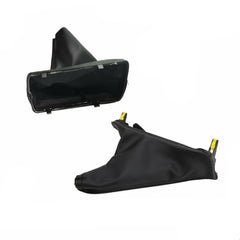 Black Leather Handbrake Cover + T Bar Handle Boot Cover Fit For Ford FPV Falcon FG FGX A/T 2008-2018 BG2A837A1S 8R2Z7210AA