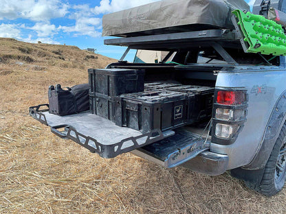 Ute Tray Slide: HSP Load Slide heavy-duty tray slide in the ute tub