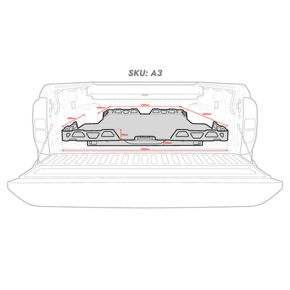HSP Load Slide Suits Amarok 2H-2011+