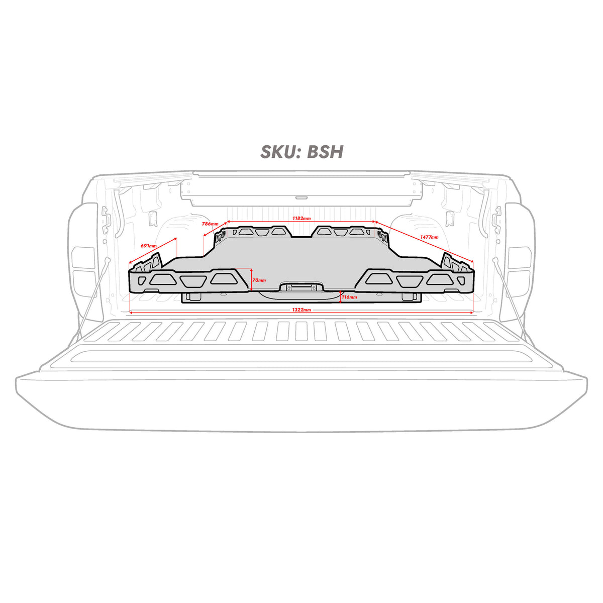HSP Load Slide Suits Shark 6 2025+