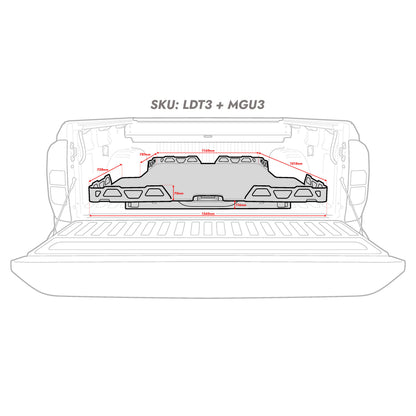HSP Load Slide Suits LDV Terron 2025+