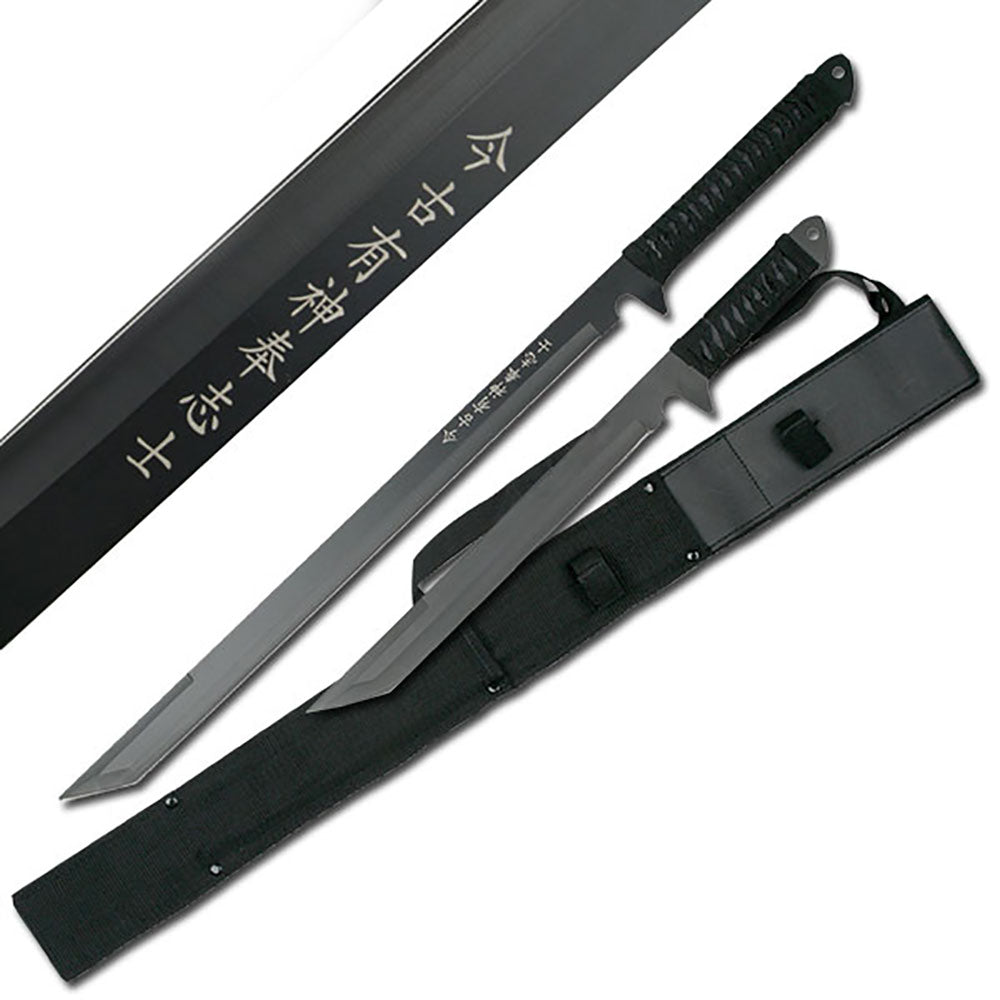 Ninja Twin Black Tanto Sword Set