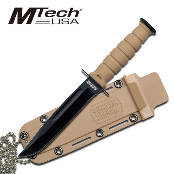 MTech Special Issue Tan Mini Tactical Knife