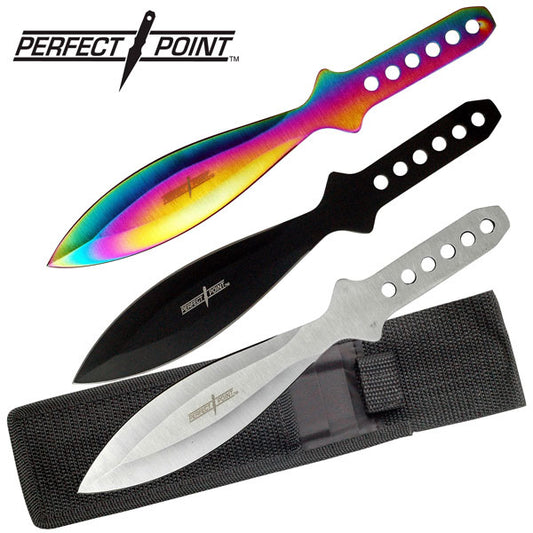 Perfect Point Taster Throwing Knives 3pk
