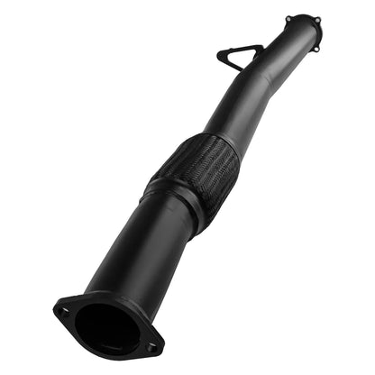 #Black - 409 Stainless Steel, #Muffler, #3.5 Inch