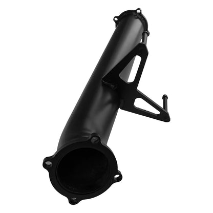 #Black - 409 Stainless Steel, #Pipe Only, #3.5 Inch