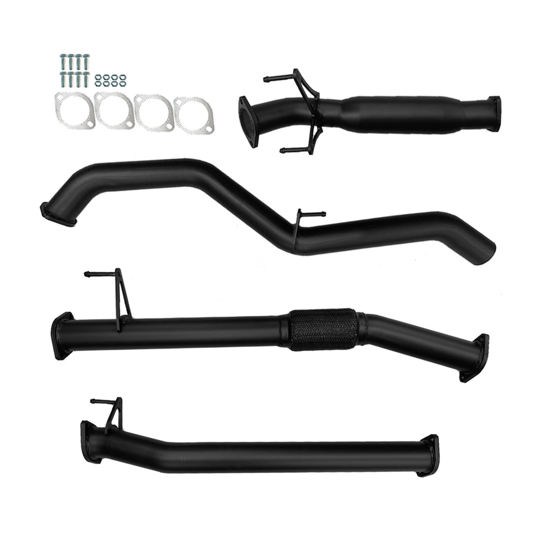 #Black - Aluminised Steel, #Hotdog, #3 Inch
