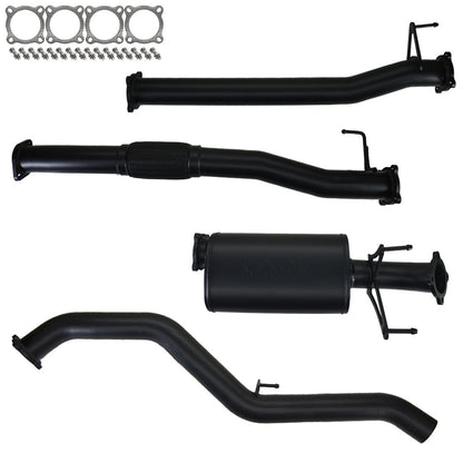 #Black - 409 Stainless Steel, #Muffler, #3 Inch