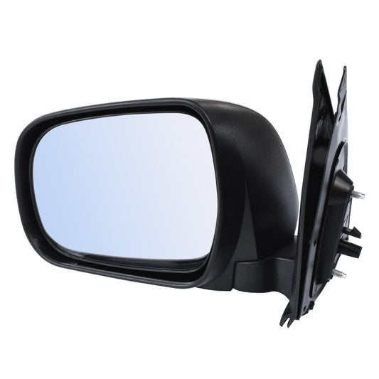 Black Manual Side Door Mirror Left Fit For Toyota Hilux Ute 2005-2015