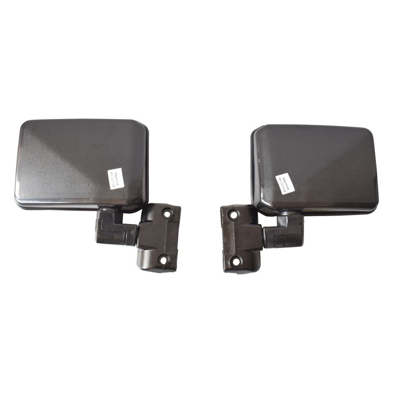 Door Mirror Black LH+RH Fit For Toyota Landcruiser 70 75 78 Series Ute Pair
