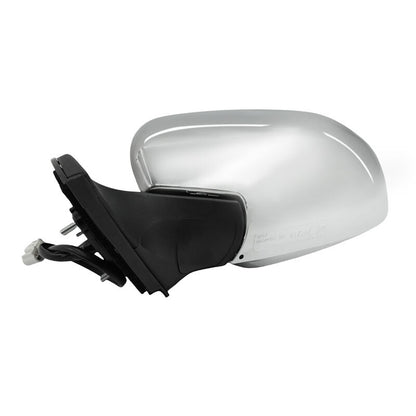 3 Pins Door Mirror Assembly Left Hand Side Chrome Cover Fit For Toyota Prado 120 Series 2002-2009