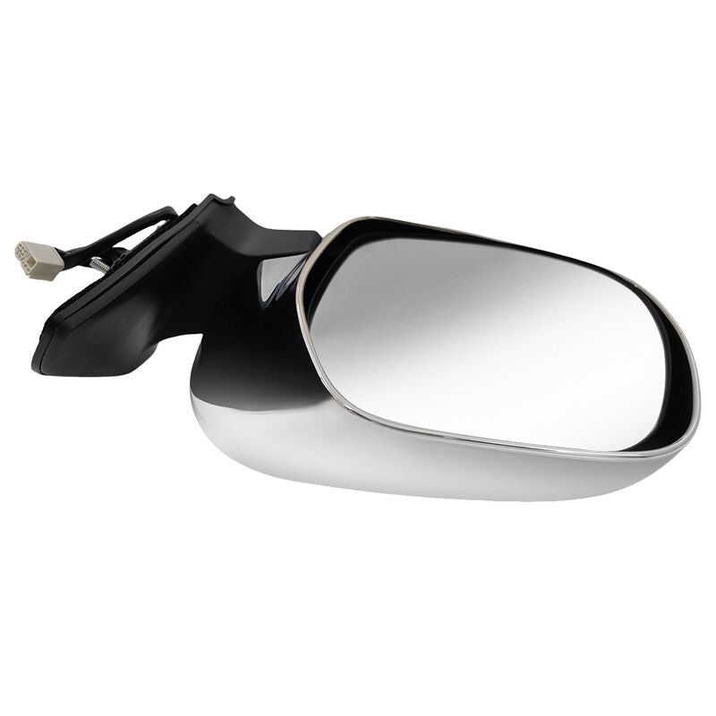 3 Pins Door Mirror Assembly Left Hand Side Chrome Cover Fit For Toyota Prado 120 Series 2002-2009