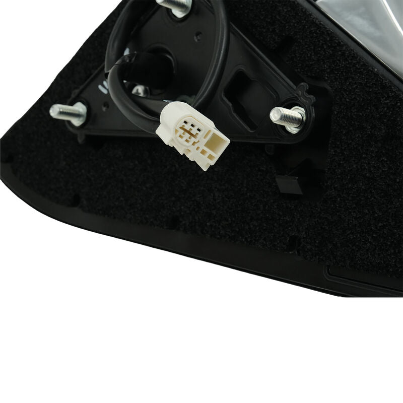 3 Pins Door Mirror Assembly Left Hand Side Chrome Cover Fit For Toyota Prado 120 Series 2002-2009