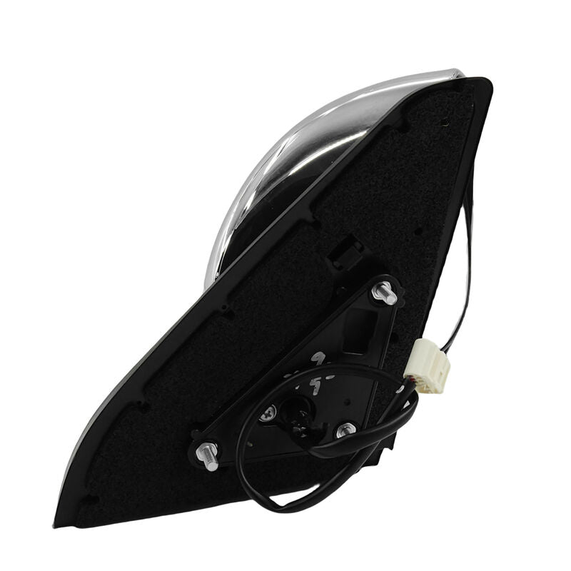 3 Pins Door Mirror Assembly Right Hand Side Chrome Cover Fit For Toyota Prado 120 Series 2002-2009