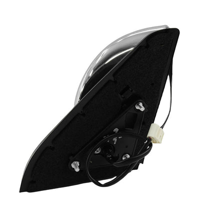 3 Pins Door Mirror Assembly Right Hand Side Chrome Cover Fit For Toyota Prado 120 Series 2002-2009