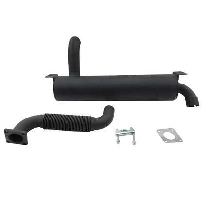 Muffler & Flex Exhaust Pipe Set Fit For Bobcat Skid Steer Loaders S150 S160 S175 S185 S205 For Bobcat Track Loaders T180 T190