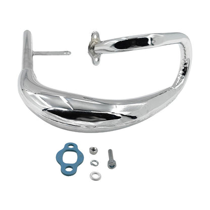 Expansion Chamber Muffler CDH66 2 Stroke Muffler-80cc Fit For Gas Motorized Bicycle