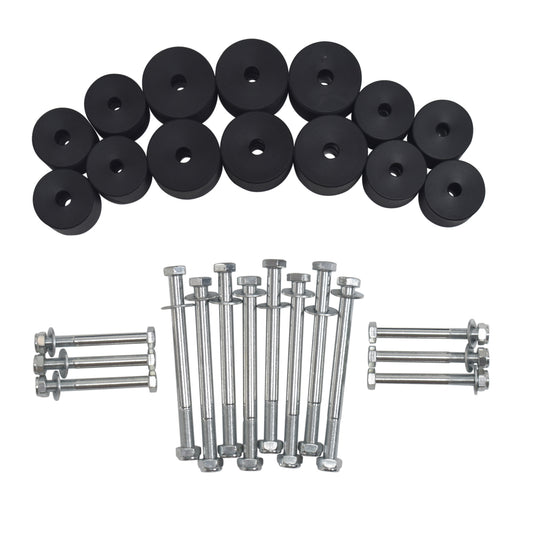 4x4 2" 50MM Body Lift Kit 4WD Dual Cab Fit For Nissan Navara NP300 D23