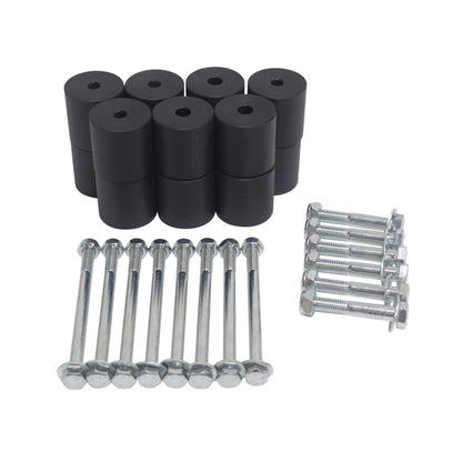 50mm 2" inch Body Lift Kit Raising Blocks Fit For Toyota Hilux 1998-2004 Dual Extra Cab