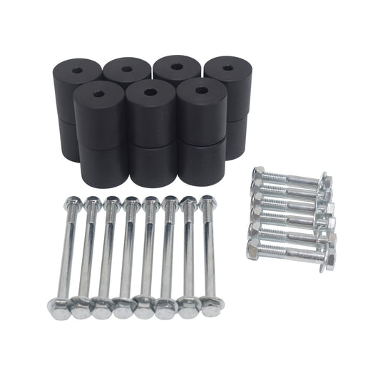 50mm 2" inch Body Lift Kit Raising Blocks Fit For Toyota Hilux 1998-2004 Dual Extra Cab