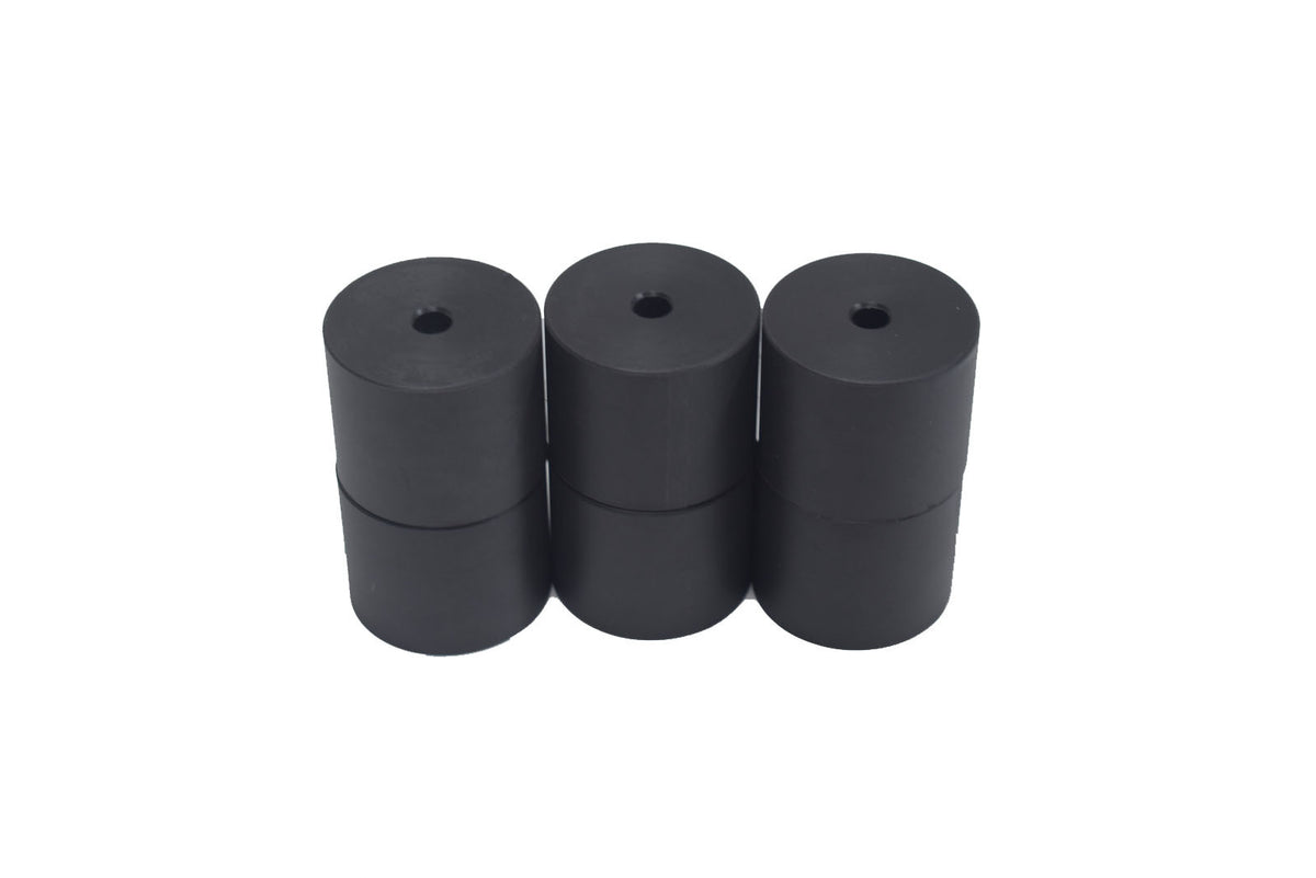 6x 2" 4wd Body Lift Blocks (2 inch) 50mm - HDPE Plastic riser Lift Kit. Ute