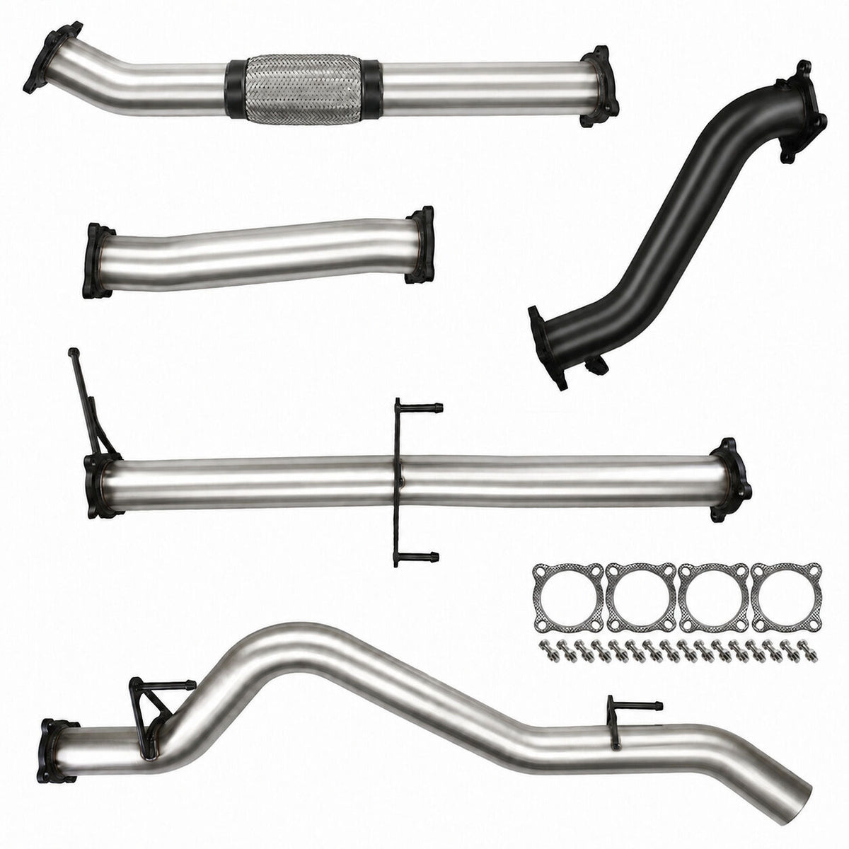 Mitsubishi ML Triton Exhaust 3.2L 3" Turbo Back Systems