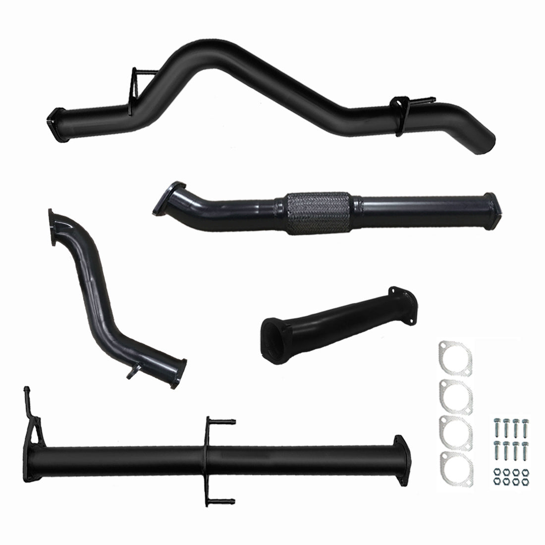 #Black - Aluminised Steel, #No Cat & Pipe Only
