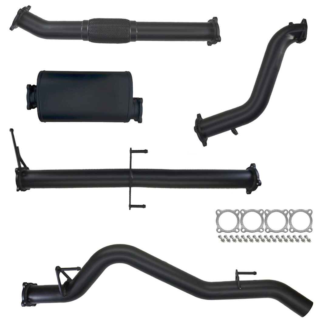 Mitsubishi MN Triton 2.5L 3" Turbo Back Systems
