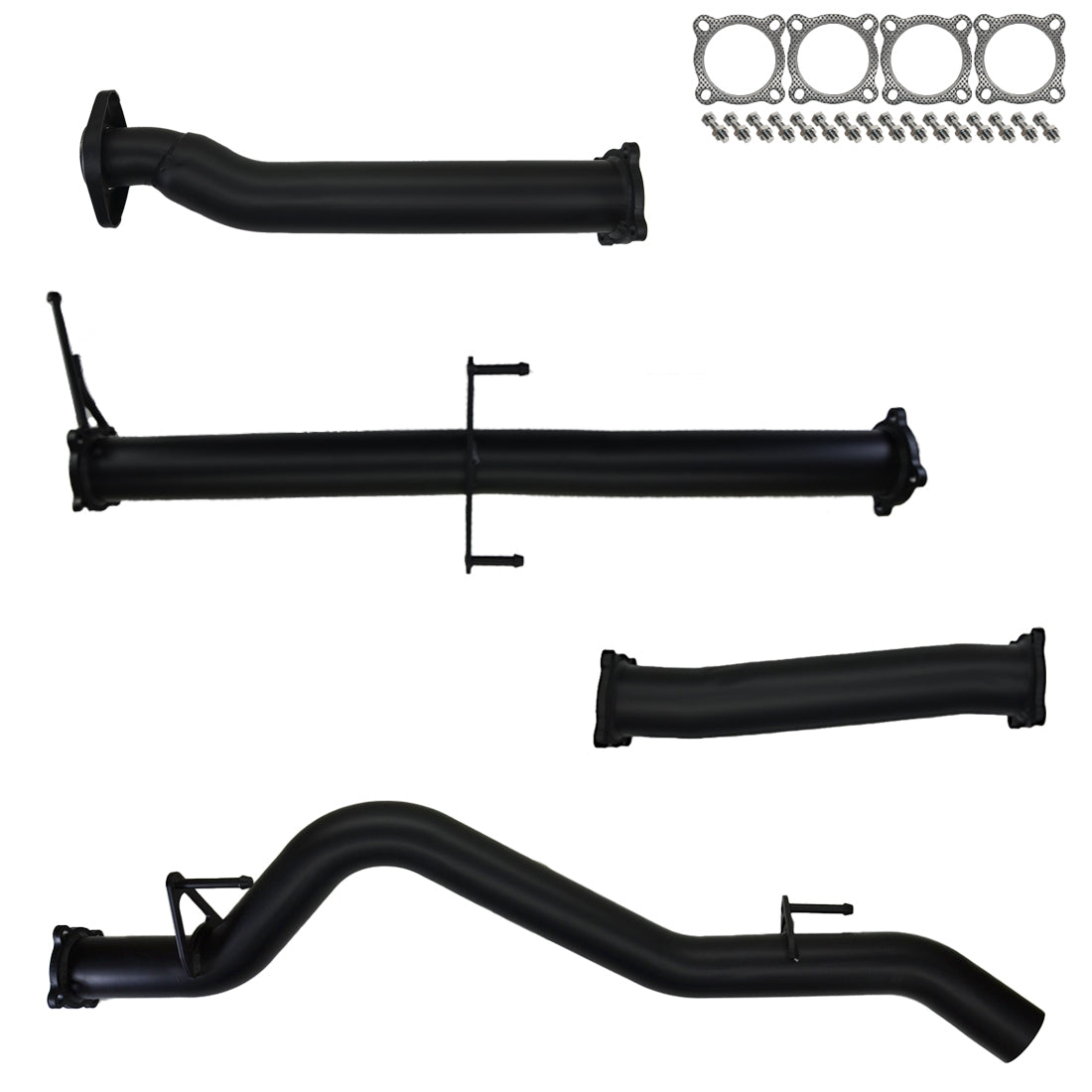 #Black - 409 Stainless Steel, #Pipe Only