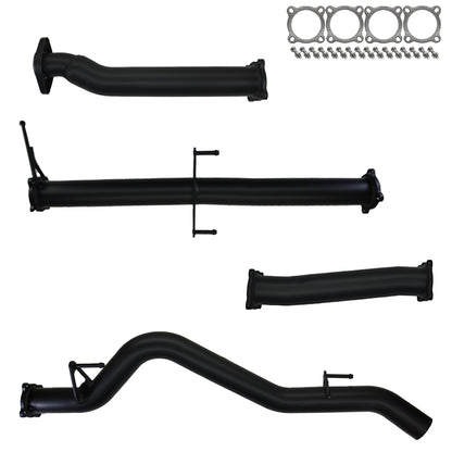 #Black - 409 Stainless Steel, #Pipe Only
