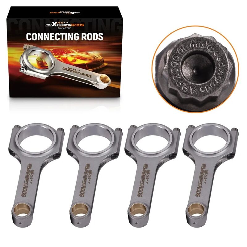 MAX PEEDING RODS 4x Connecting Rods Rod Fit For Mazda Miata MX51.616v 1.8 133mm Conrods ARP2000