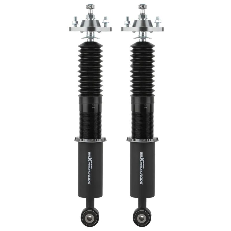 MAX PEEDING RODS 24 Ways Adjustable Damper Spring Coilover Shock Absorbe Kit Fit For BMW E46 3 Series