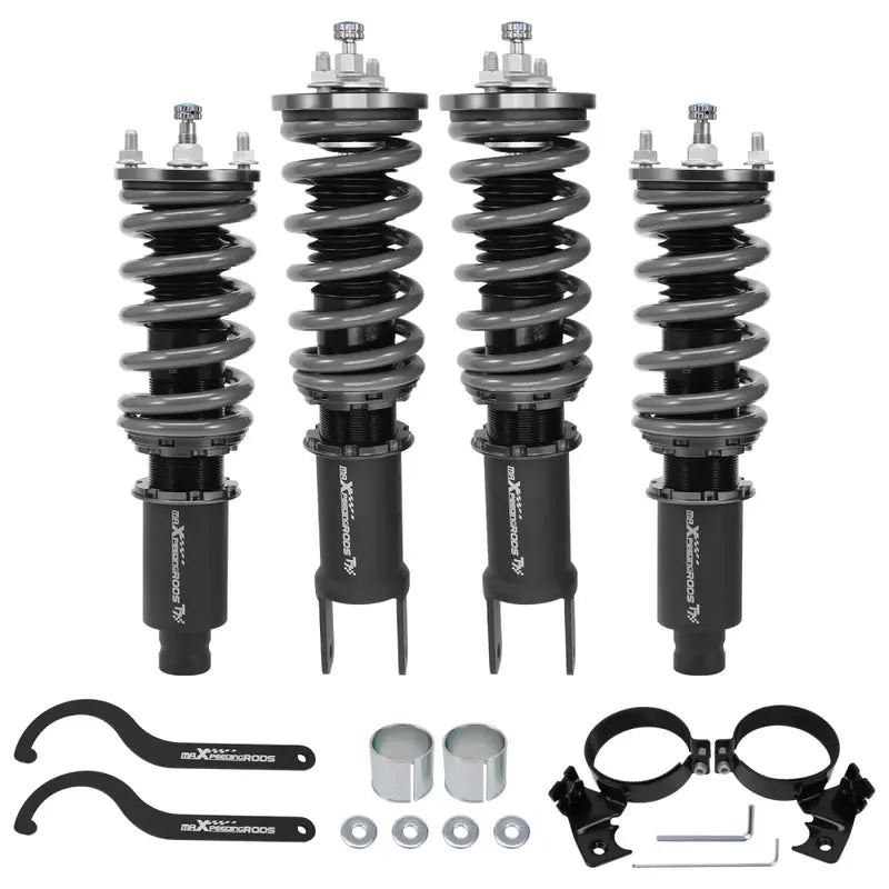 MAX PEEDING RODS 24 Levels Adjustable Coilover Fit For Honda Civic EJ EK EM EK1 EK4 EJ6 1996-2000