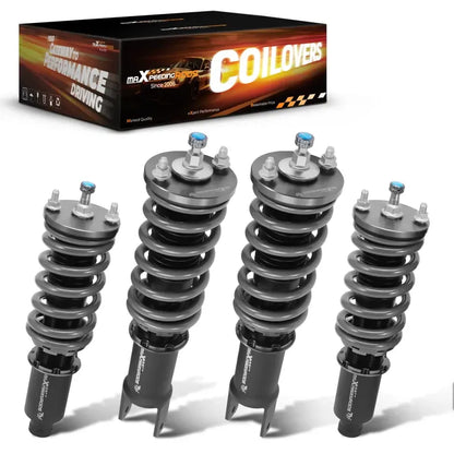 MAX PEEDING RODS 24 Levels Adjustable Coilover Fit For Honda Civic EJ EK EM EK1 EK4 EJ6 1996-2000