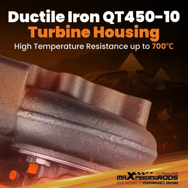MAX PEEDING RODS Universal GT28 GT2871 Billet Turbocharger For 1.5L-2.0L Water And Oil Cooled