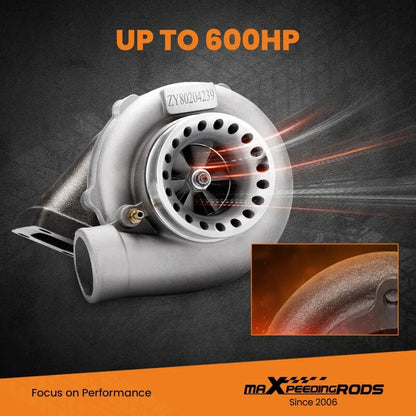 MAX PEEDING RODS Anti-Surge Compressor Turbocharger Bearing Up To 600HP For GT35 GT3582 Turbo Fit For Charger T3 AR.70/63