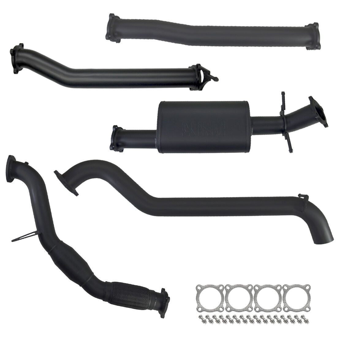 Mazda BT50 Exhaust 2.2L 3" Turbo Back Systems