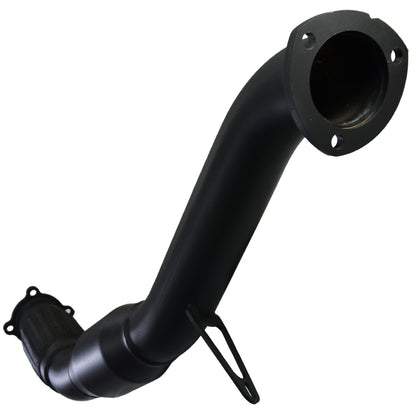 #Black - 409 Stainless Steel, #With Cat & Muffler