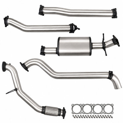 Mazda BT50 Exhaust 3.2L 3" Turbo Back Systems