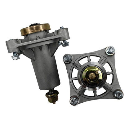 Deck Rebuild Kit Fit For 42" Husqvarna Craftsman Spindles Belt Pulley Blades